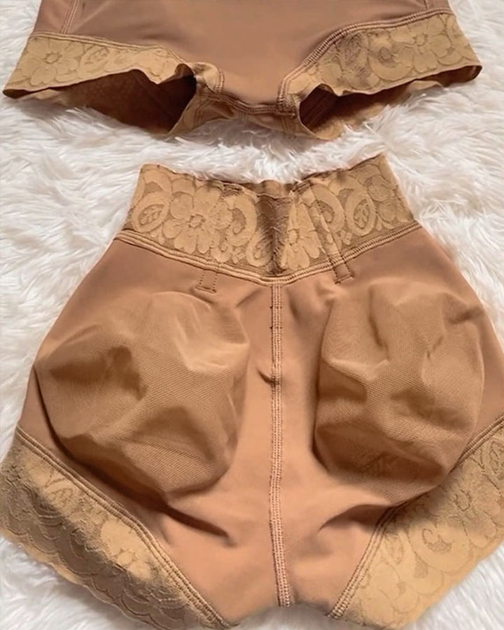 Shapshe® Damen Unsichtbarer Niedriger Taille Bauchweg Hose Nahtloser Po-Lift Shape Unterwäsche