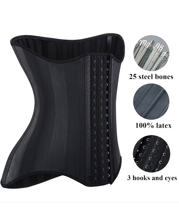 Shapshe® Latex Taille Trainer 25 Stahl Knochen Binder Korsett Fajas Colombian Schlankheits Gürtel