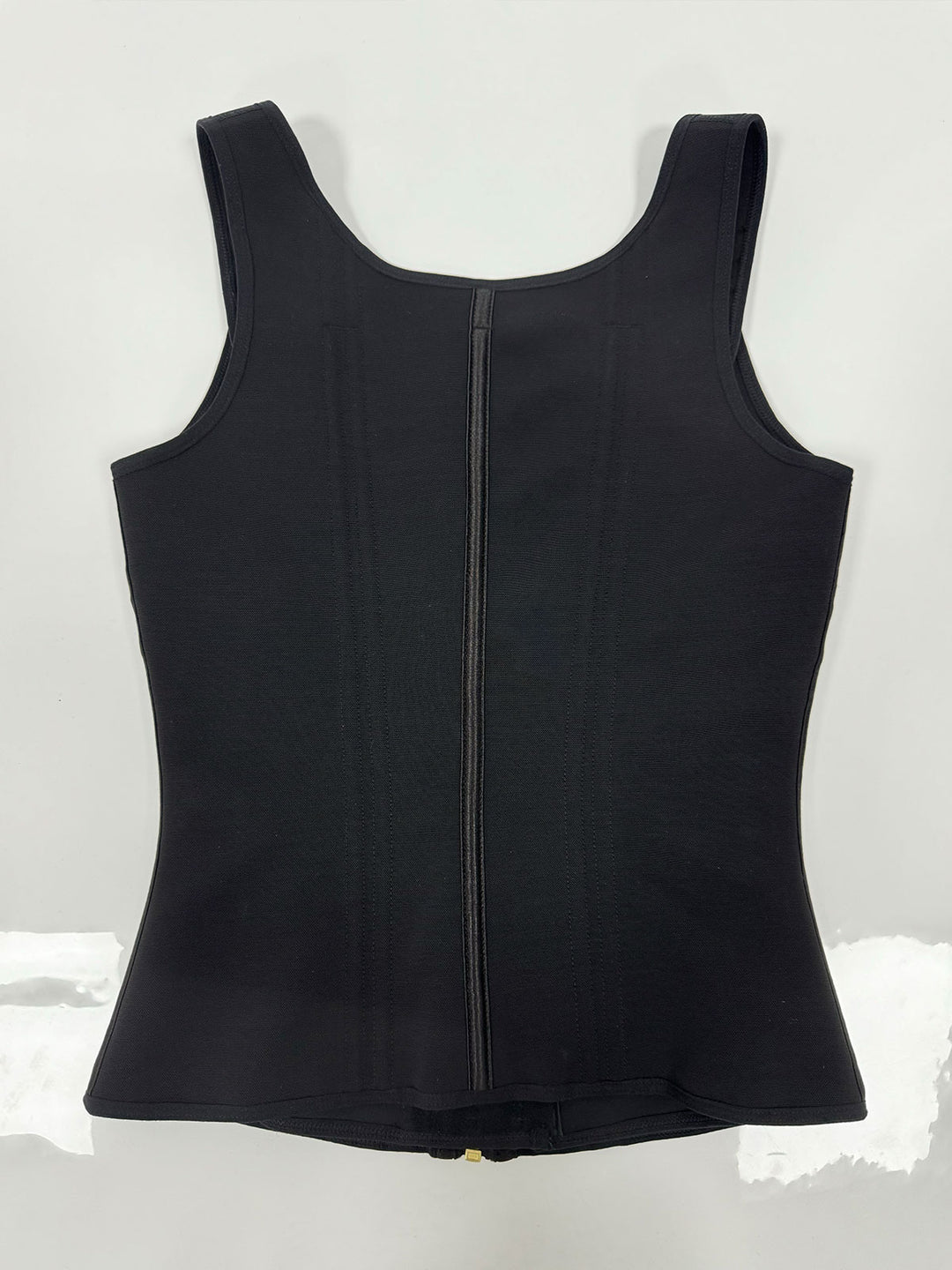 Shapshe® Damen Stäbchen Latex Reißverschluss Korsett Bauchkontrolle Body Shaper Weste Mit BH