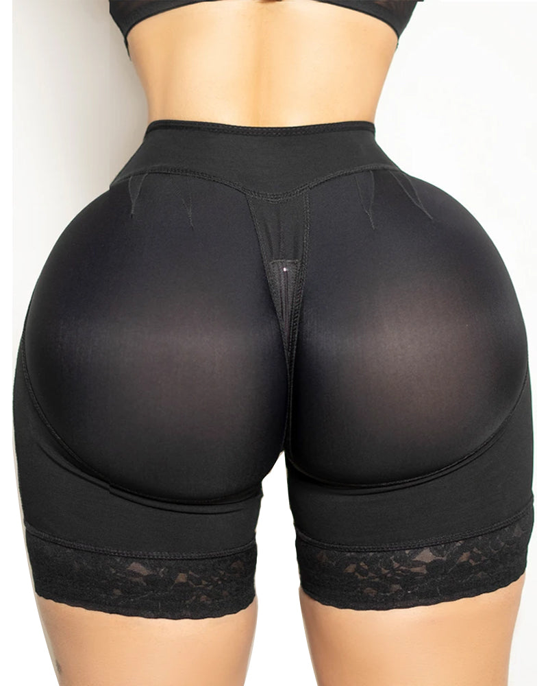 Shapshe® Damen Nahtlose Kompressions Fajas Shorts Bauchweg Miederhosen