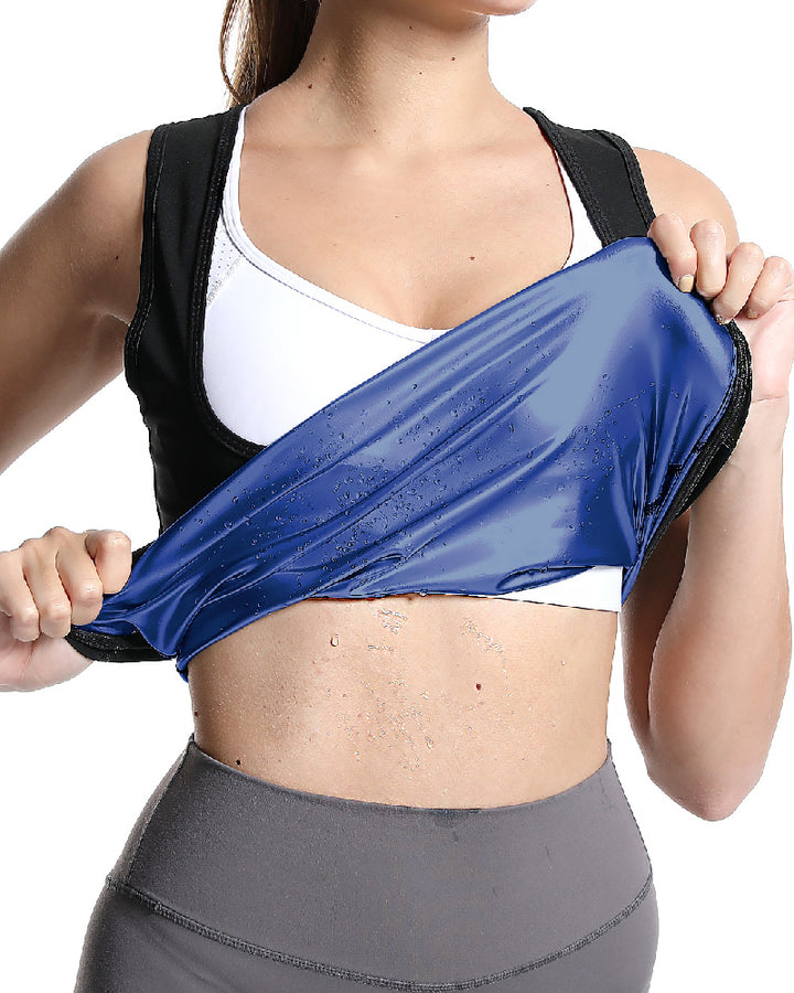 Sauna Schweiß Gewichtsverlust Taillentrainer Weste Sports Tank Top Body Shaper