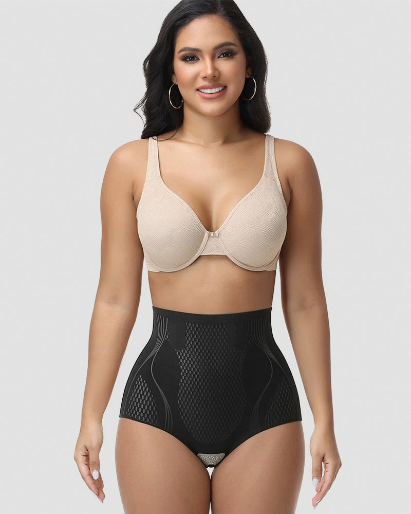 Slimming High Waist Tummy Control Butt Lifting Graphene Fiber Magic Shapewear Panties