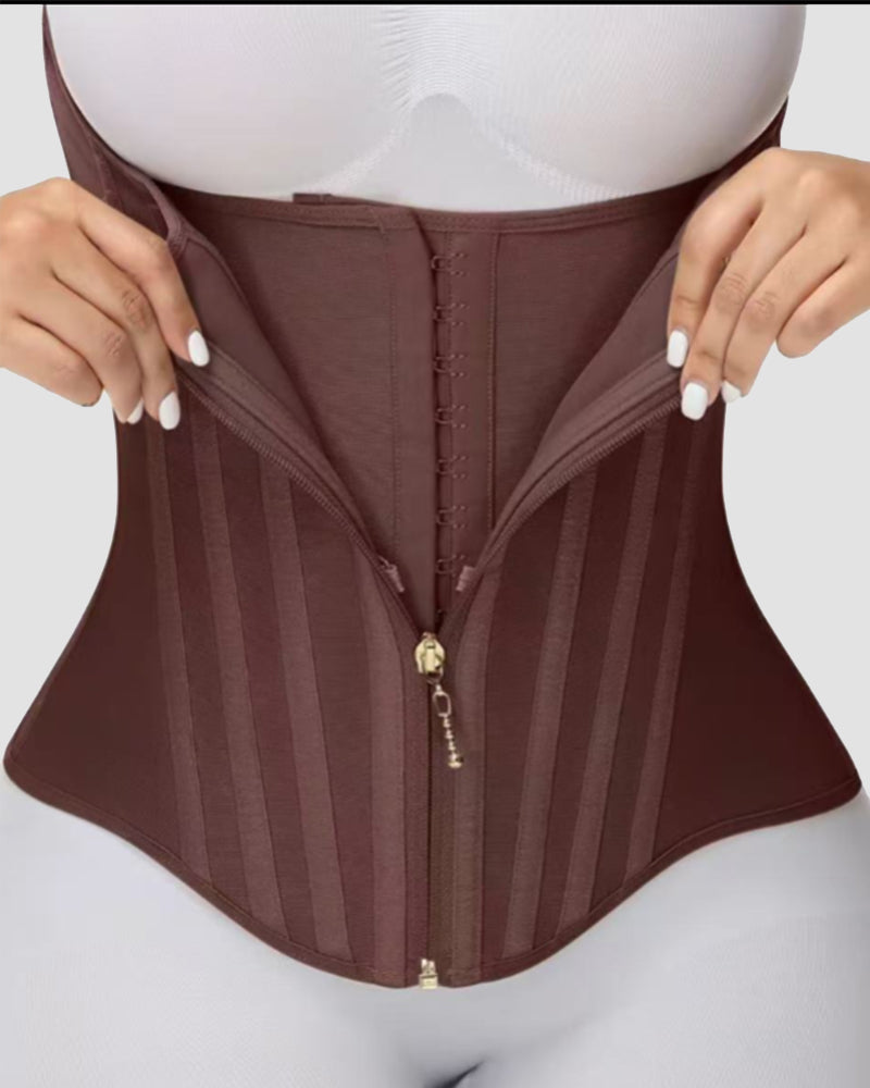 Shapshe® High Compression Curved Boned Waist Trainer