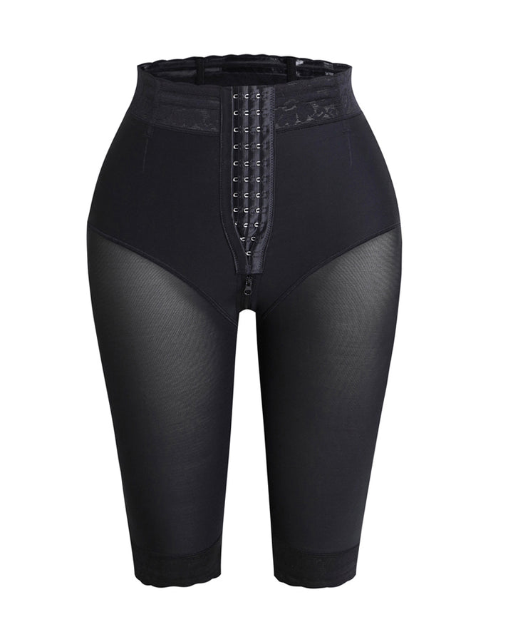 Shapshe® Damen Hohe Taille Knielange Shapewear Hose Unsichtbare Bauchweg Faja Shorts