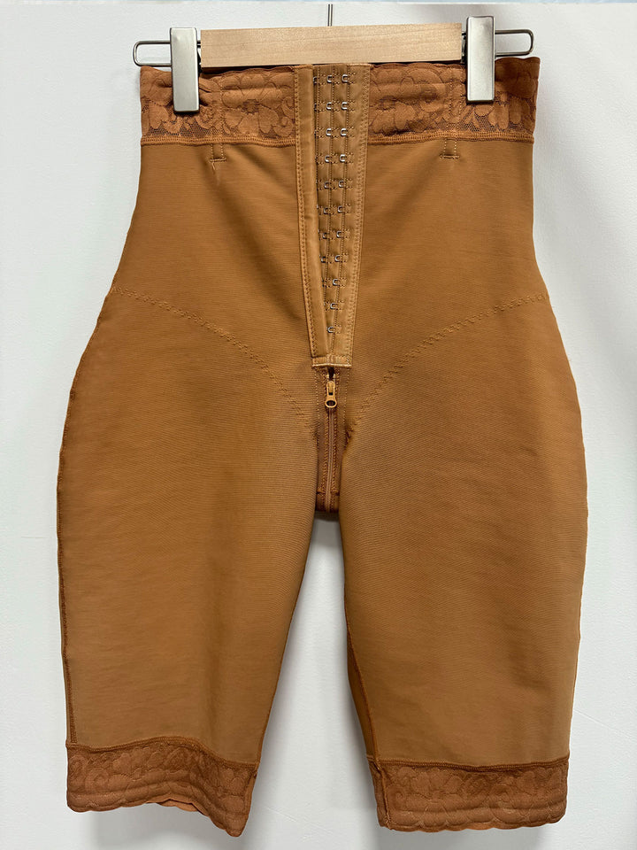 Shapshe® Damen Mittel Knielänge Spitzen Bauchweg Po-Lift Unsichtbare Shapewear Shorts