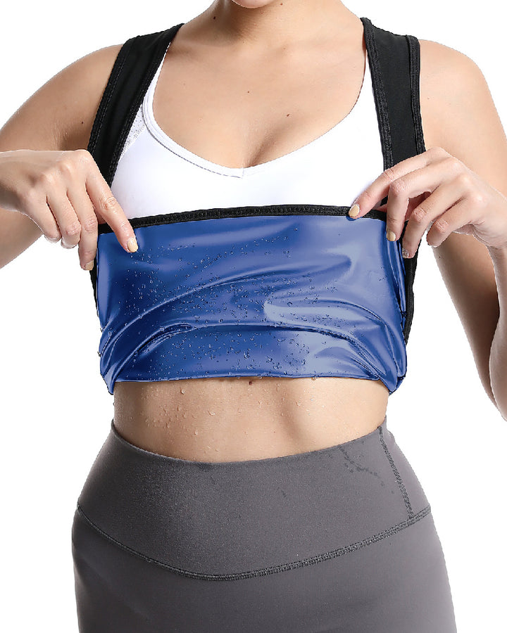 Sauna Schweiß Gewichtsverlust Taillentrainer Weste Sports Tank Top Body Shaper
