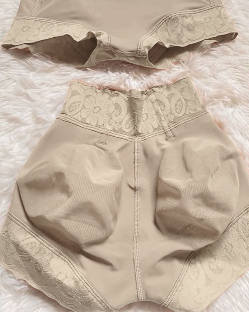 Shapshe® Damen Unsichtbarer Niedriger Taille Bauchweg Hose Nahtloser Po-Lift Shape Unterwäsche