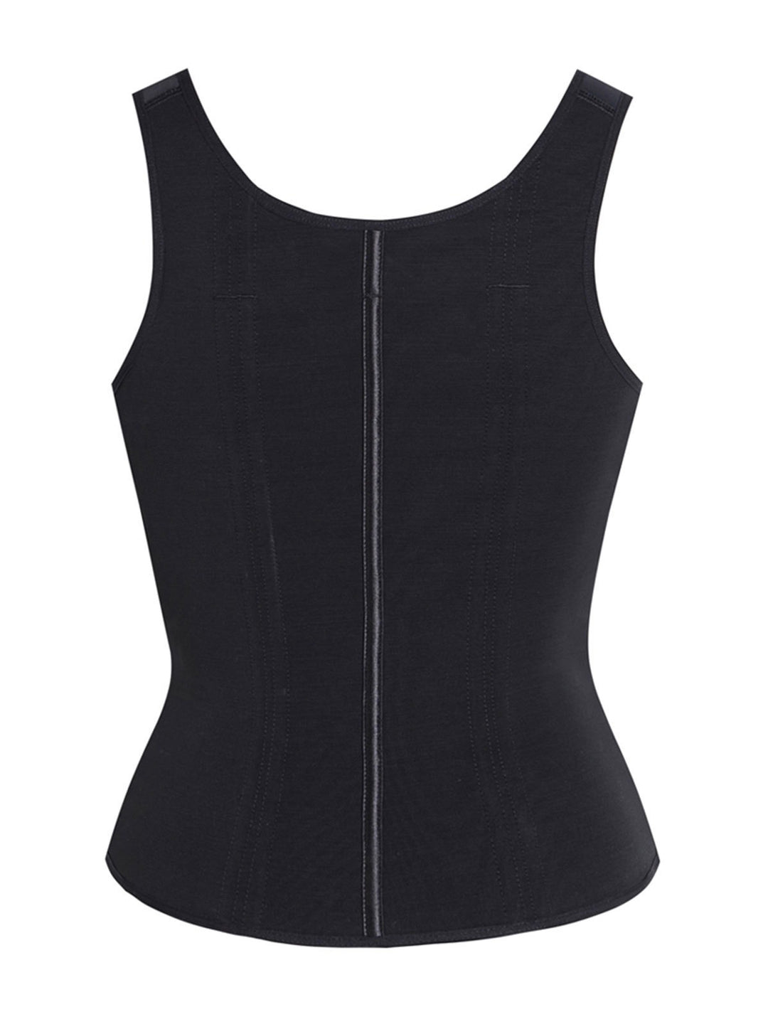 Shapshe® Damen Stäbchen Latex Reißverschluss Korsett Bauchkontrolle Body Shaper Weste Mit BH