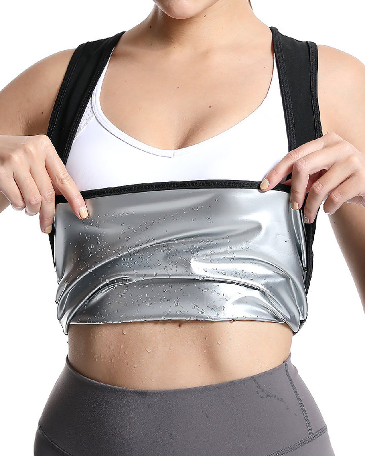 Sauna Schweiß Gewichtsverlust Taillentrainer Weste Sports Tank Top Body Shaper