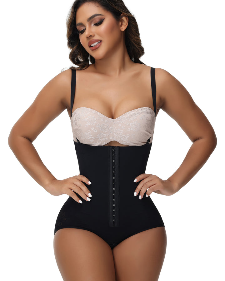 Shapshe® Hohe Taille Jacquard Po Trägerlosen Bauchweghose BBL Stark Formende Miederhose