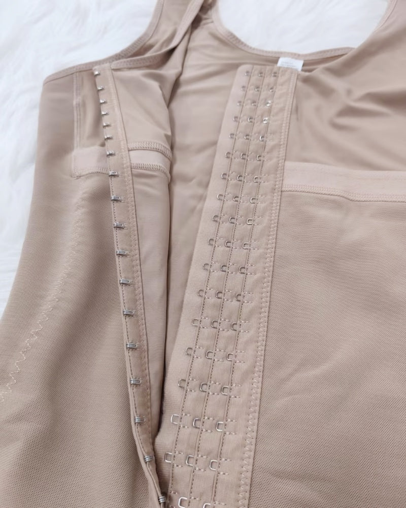 Shapshe® Kompressions Doppel Ganzkörper Faja der Stufe 2 mit BH Shapewear