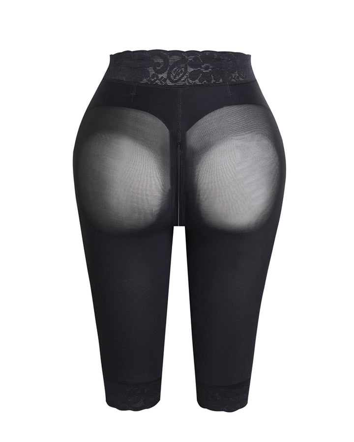 Shapshe® Damen Hohe Taille Knielange Shapewear Hose Unsichtbare Bauchweg Faja Shorts