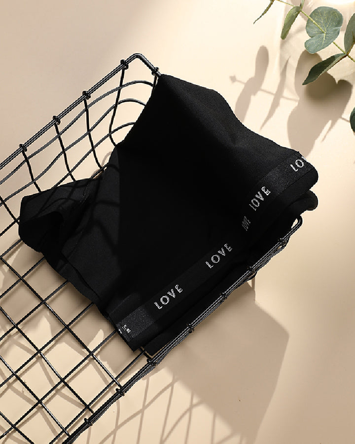 Buchstaben Webband Boxershorts Shapewear Nahtlos Atmungsaktive Unterwäsche