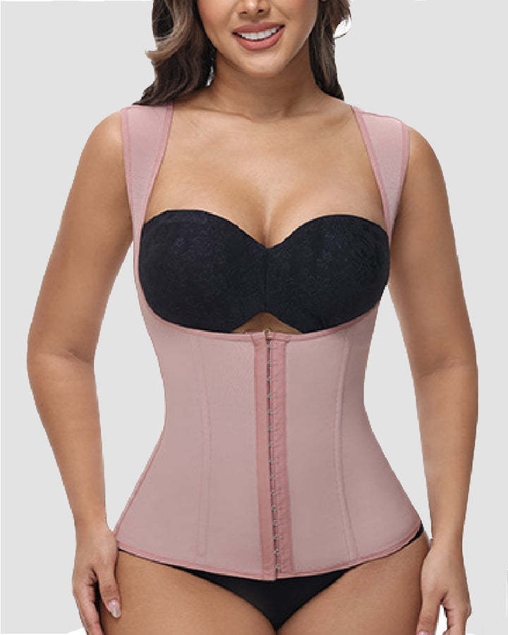 Shapshe® Nahtlose Bauchweg Taillentrainer Weste Workout Bauch Kompression Korsett