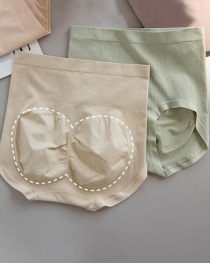 Damen Weiche Stretch Bauchweg Slips Nahtlos Reine Baumwolle Im Unteren Schritt Unterwäsche