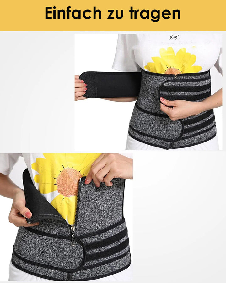 Neopren Schweiß Taillentrainer Korsett Trimmer Shaper Gürtel für Frauen