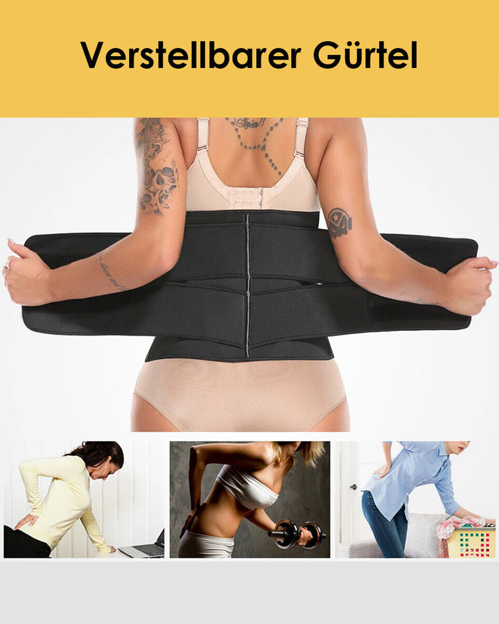 Neopren Schweiß Taillentrainer Korsett Trimmer Shaper Gürtel für Frauen