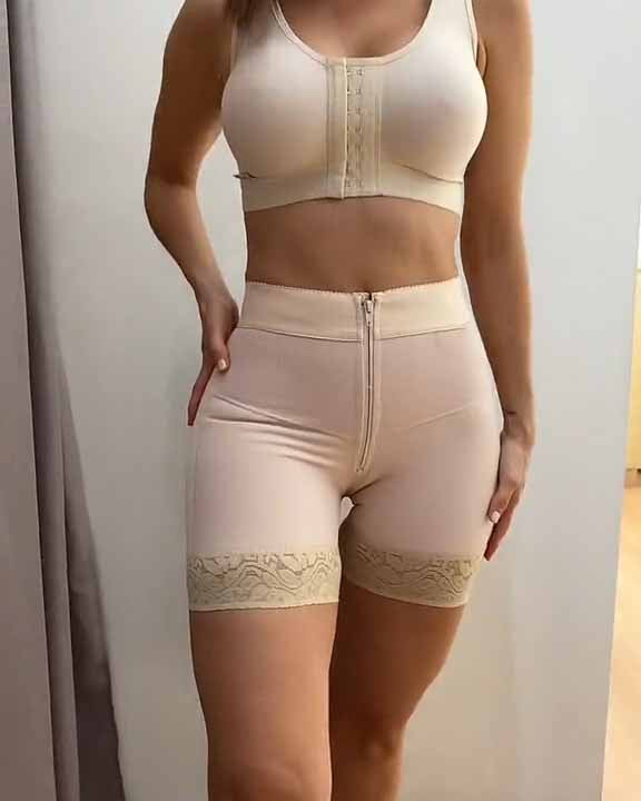 Interne Haken fester Kompressions Po-Lift Shaper Shorts