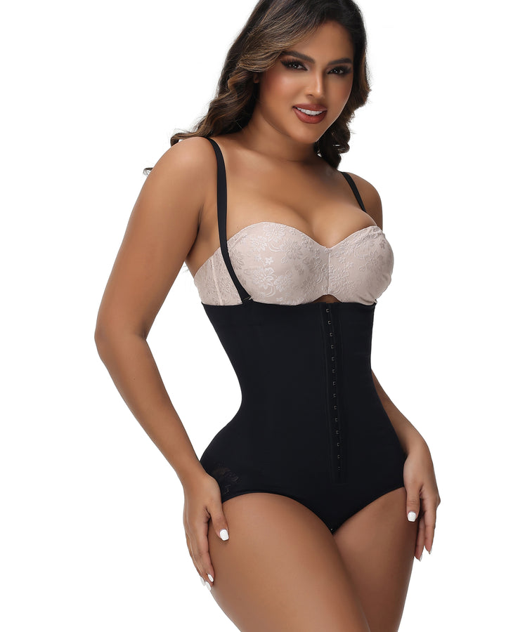 Shapshe® Hohe Taille Jacquard Po Trägerlosen Bauchweghose BBL Stark Formende Miederhose