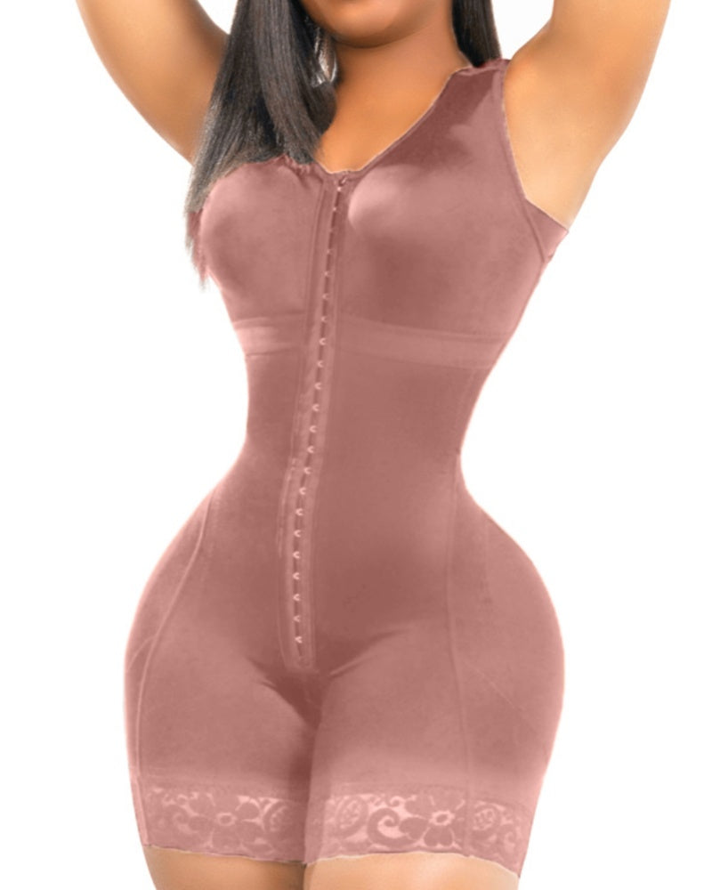 Shapshe® Kompressions Doppel Ganzkörper Faja der Stufe 2 mit BH Shapewear