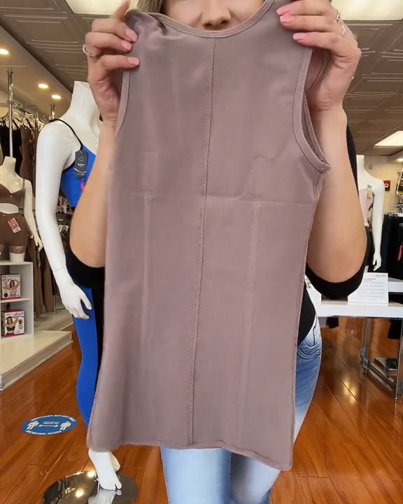 Shapshe® Nahtlose Bauchweg Taillentrainer Weste Workout Bauch Kompression Korsett