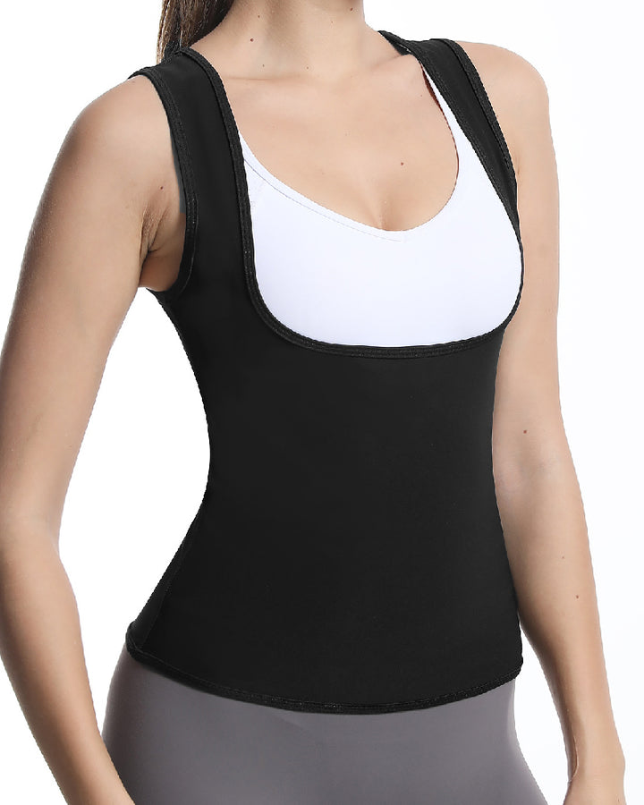 Sauna Schweiß Gewichtsverlust Taillentrainer Weste Sports Tank Top Body Shaper