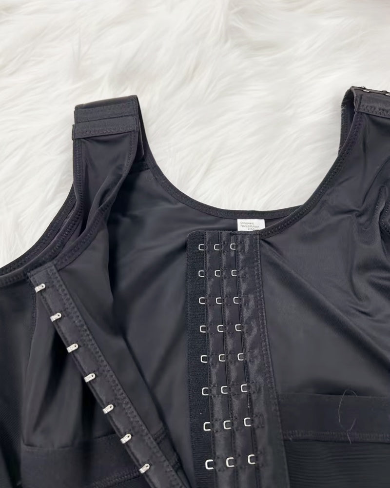 Shapshe® Kompressions Doppel Ganzkörper Faja der Stufe 2 mit BH Shapewear