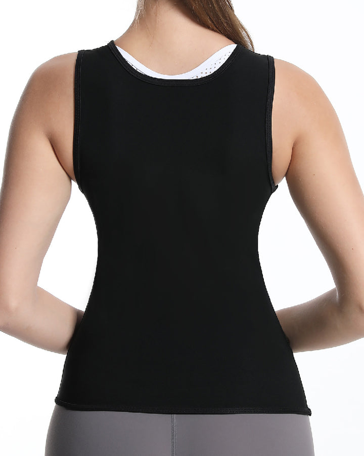 Sauna Schweiß Gewichtsverlust Taillentrainer Weste Sports Tank Top Body Shaper