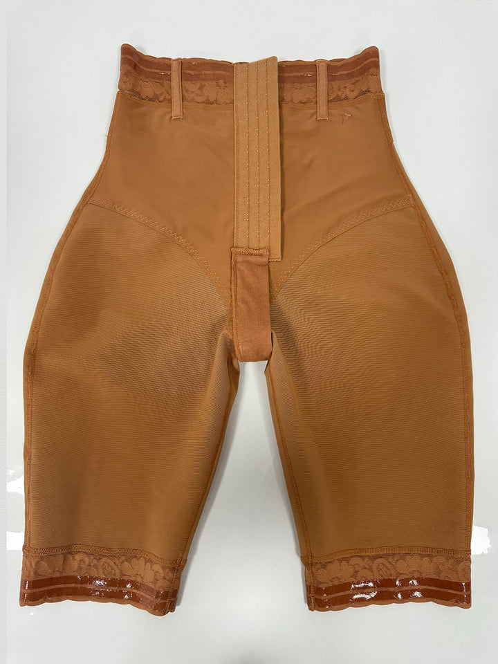 Shapshe® Damen Mittel Knielänge Spitzen Bauchweg Po-Lift Unsichtbare Shapewear Shorts