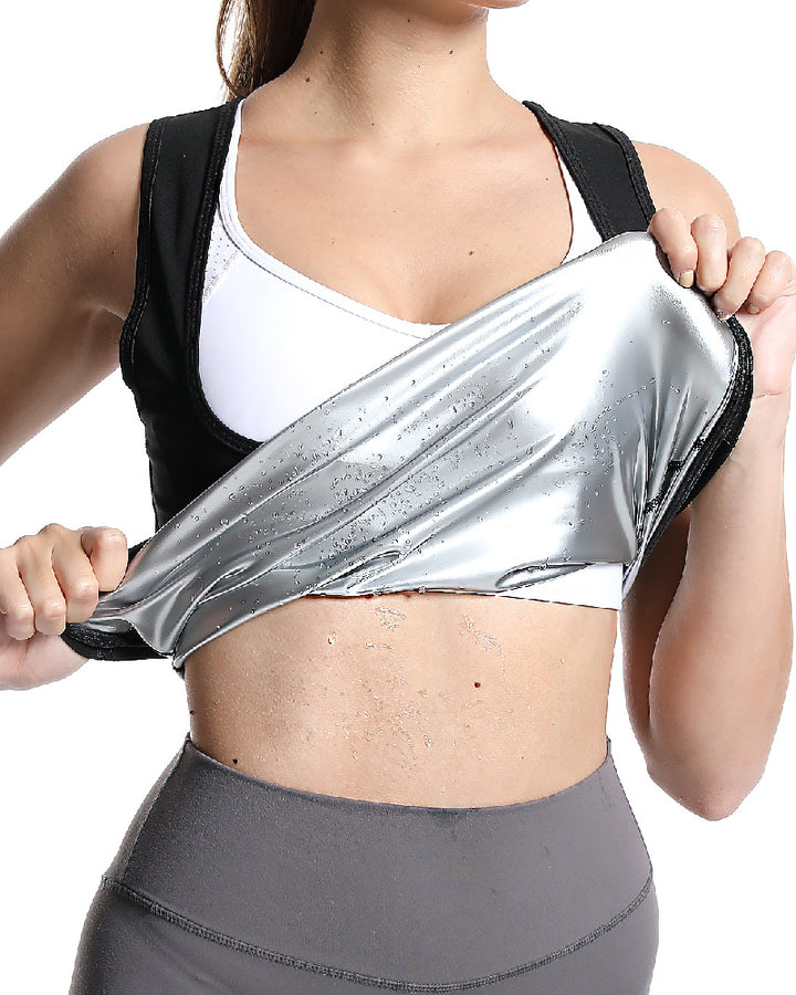 Sauna Schweiß Gewichtsverlust Taillentrainer Weste Sports Tank Top Body Shaper