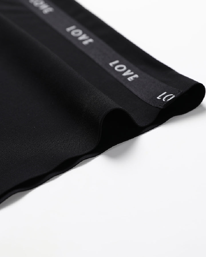 Buchstaben Webband Boxershorts Shapewear Nahtlos Atmungsaktive Unterwäsche