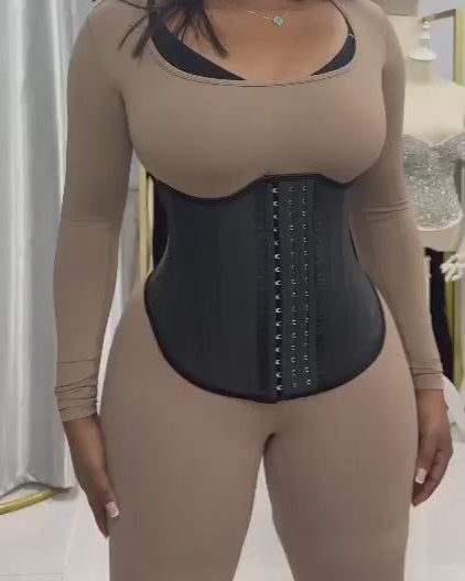 Shapshe® Latex Taille Trainer 25 Stahl Knochen Binder Korsett Fajas Colombian Schlankheits Gürtel