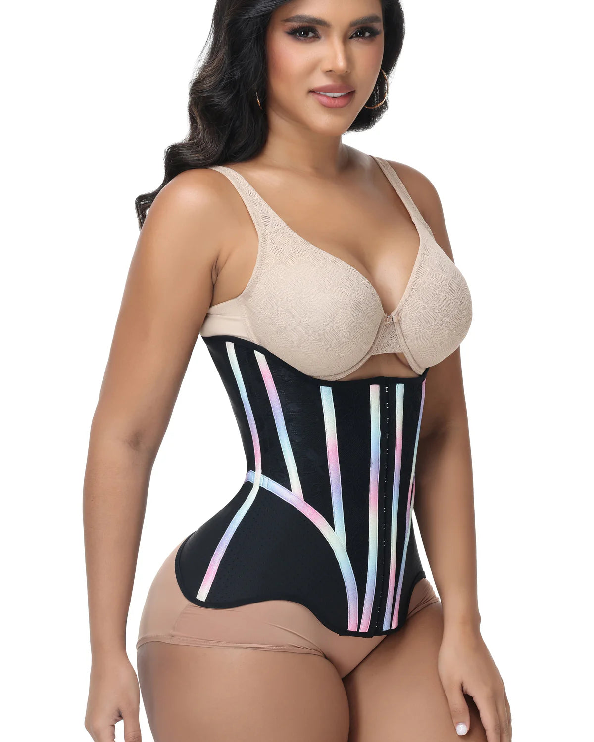 Shapshe® Fajas Colombianas Colorful Tummy Control Waist Trainer