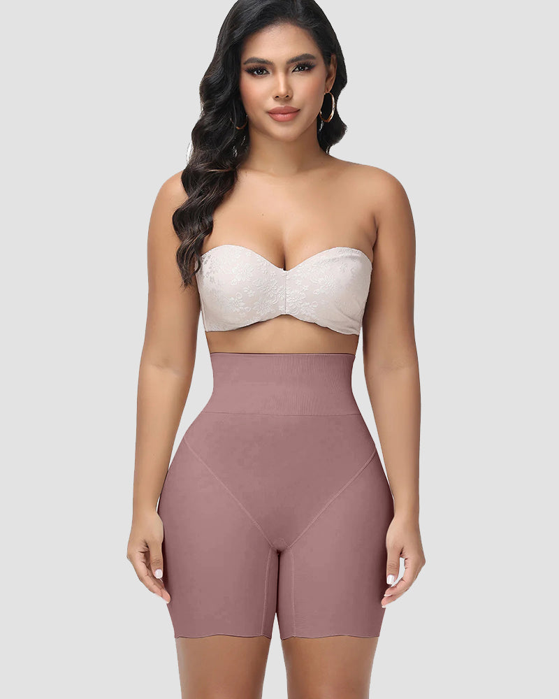 Pantaloncini modellanti Shapee® Seamless Stretch con effetto push-up per glutei e controllo addominale.