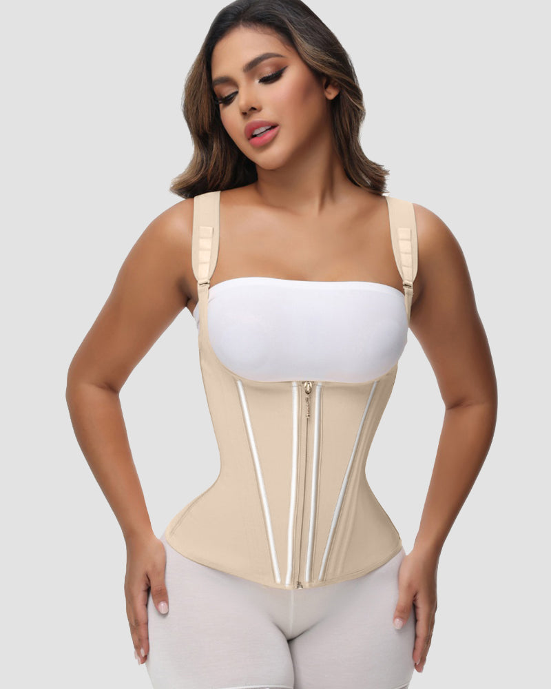Shapshe® Fajas Steel Boned Tummy Control Waist Trainer