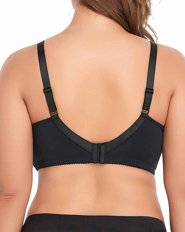 Spitzennähten Verstellbarer Dehnbarer Push up BH mit breitem Saum