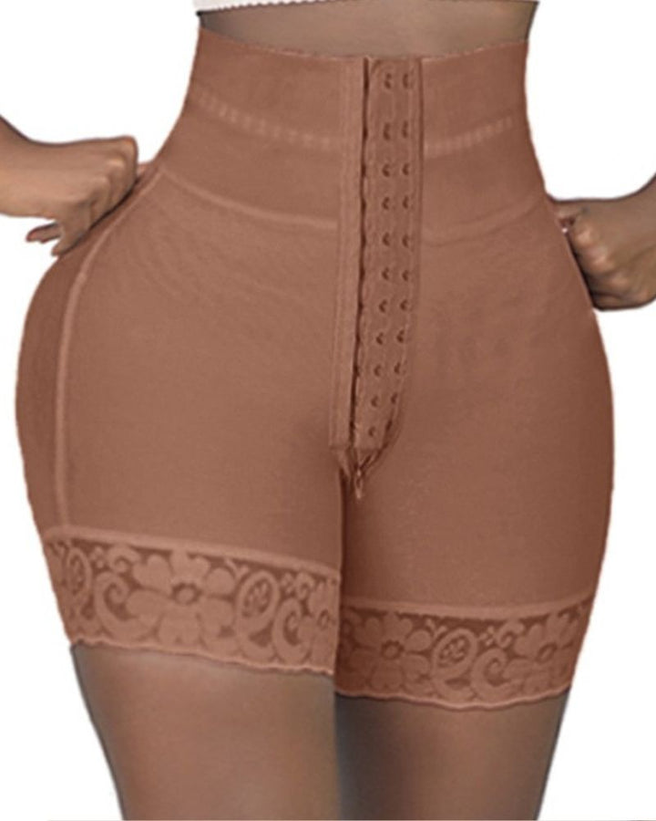 Shapshe® BBL Shorts mit doppelter Kompression und hoher Taille und bauchkontrollierendem Höschen in der Mitte