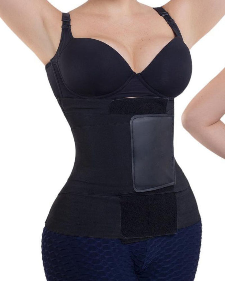 Doppelter Kompressions Taillentrainer Sportgürtel Shapewear Korsett