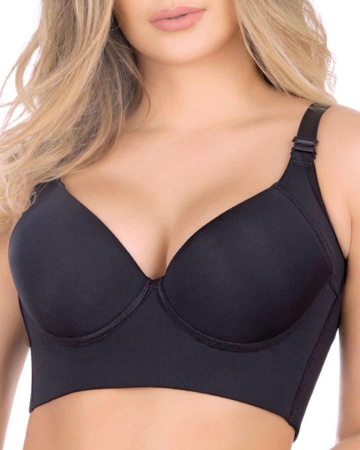 Shapshe® Extra Fester Hochkomprimierter Push up BH mit Vollschale