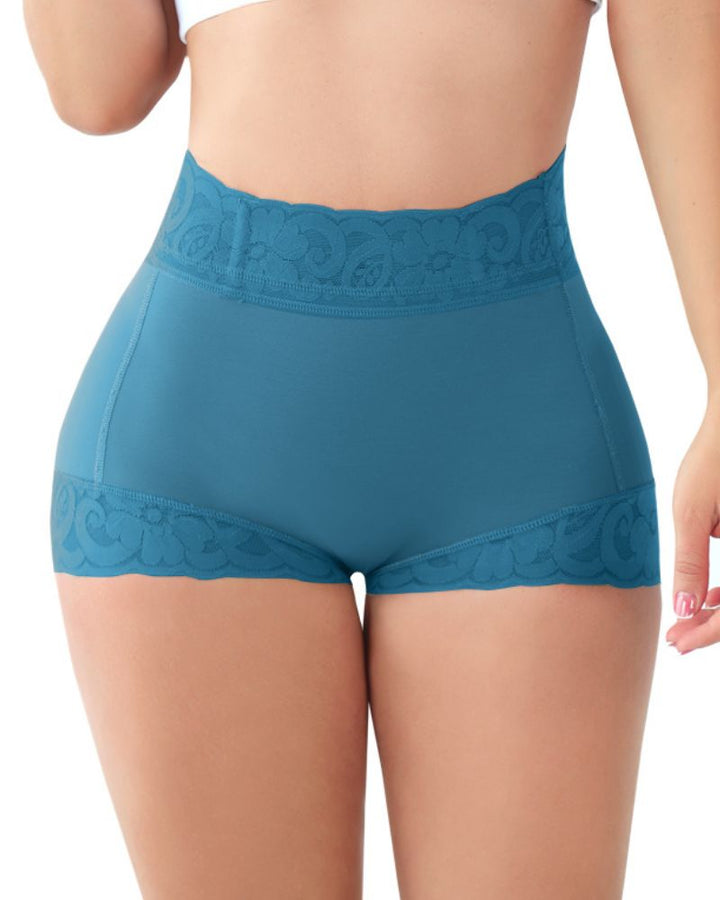 Shapshe® Klassischer Damen Körperformer mit Spitze Po-Lifter Bauchweg Unterwäsche Höschen Glättungs Slip