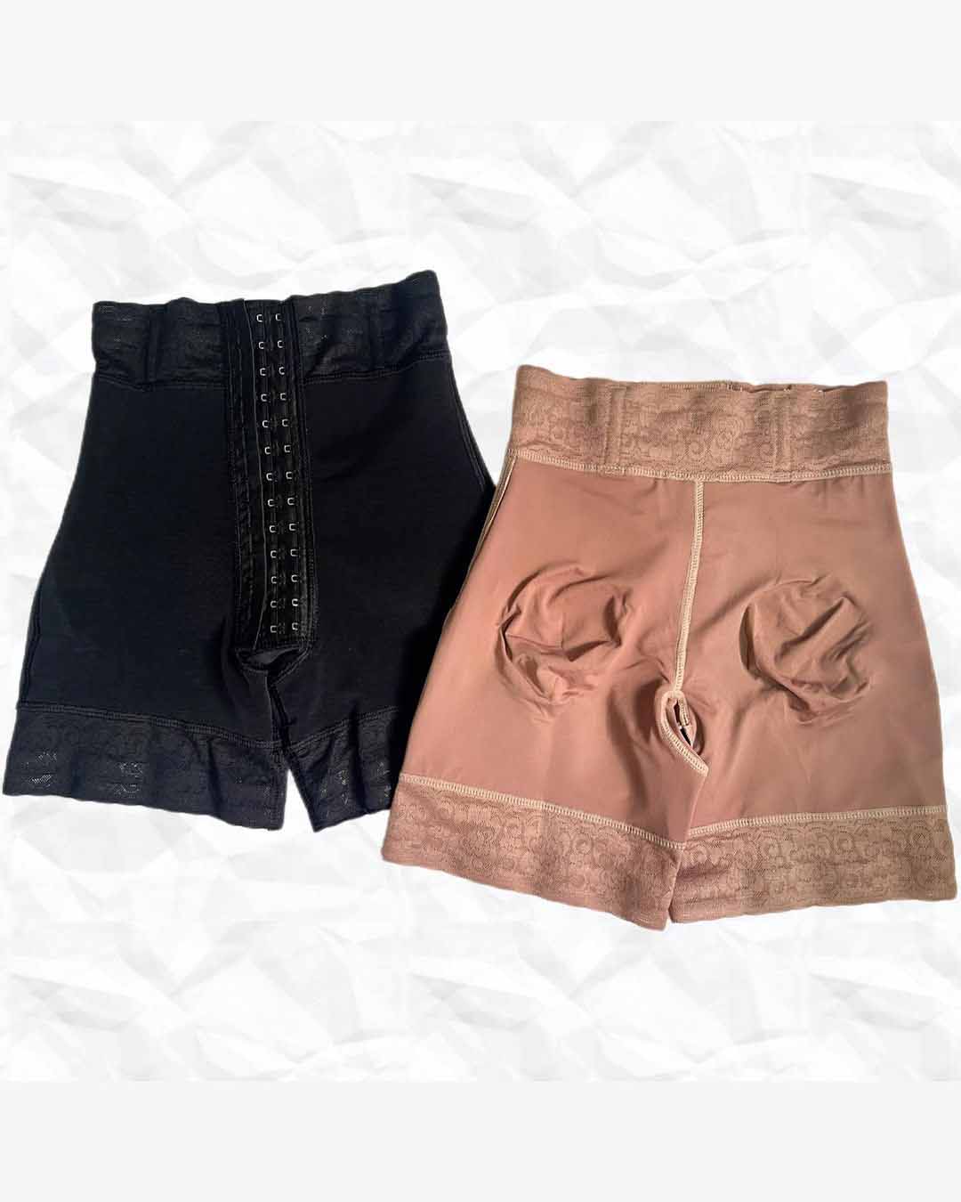 Shapshe® Bauchkontrollierende Po Lifter Shaping Shorts mit mittlerer Leibhöhe