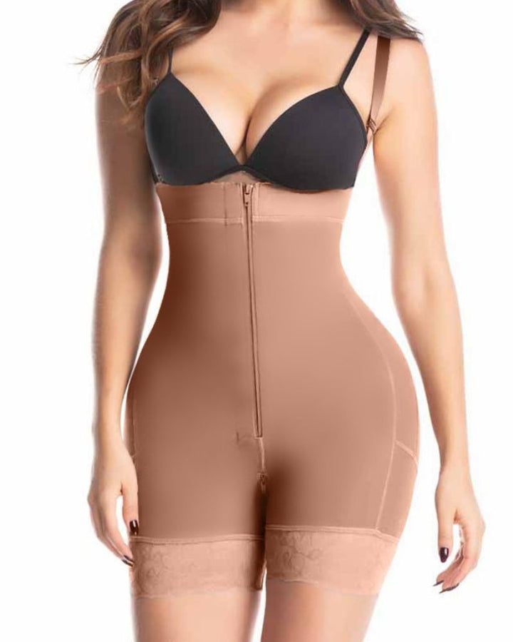 Shapshe® Kolumbianische Verstellbare Formwäsche mit Spitzenbesatz für Schlankmachende Fajas