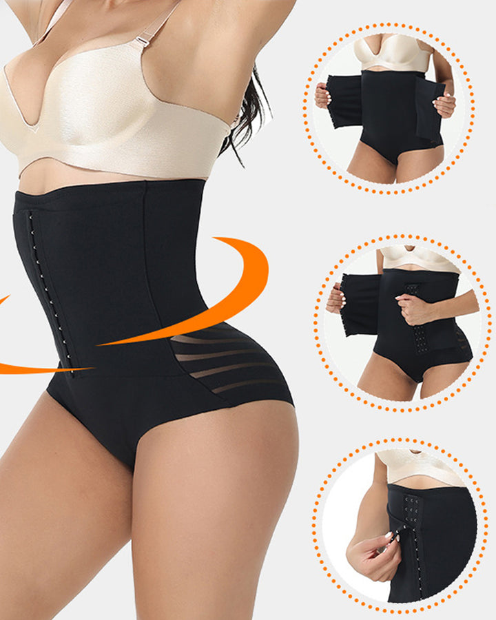 Taillen Shapewear Miederslip Korsett Bauchkontrolle Formendes Shorts für Damen