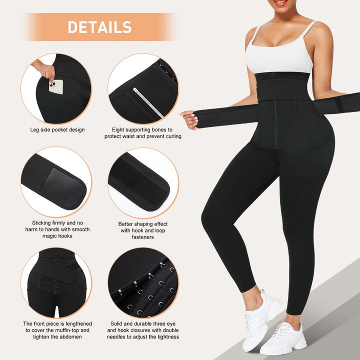 Po Lifter Stretch Leggings mit Taillentrainer