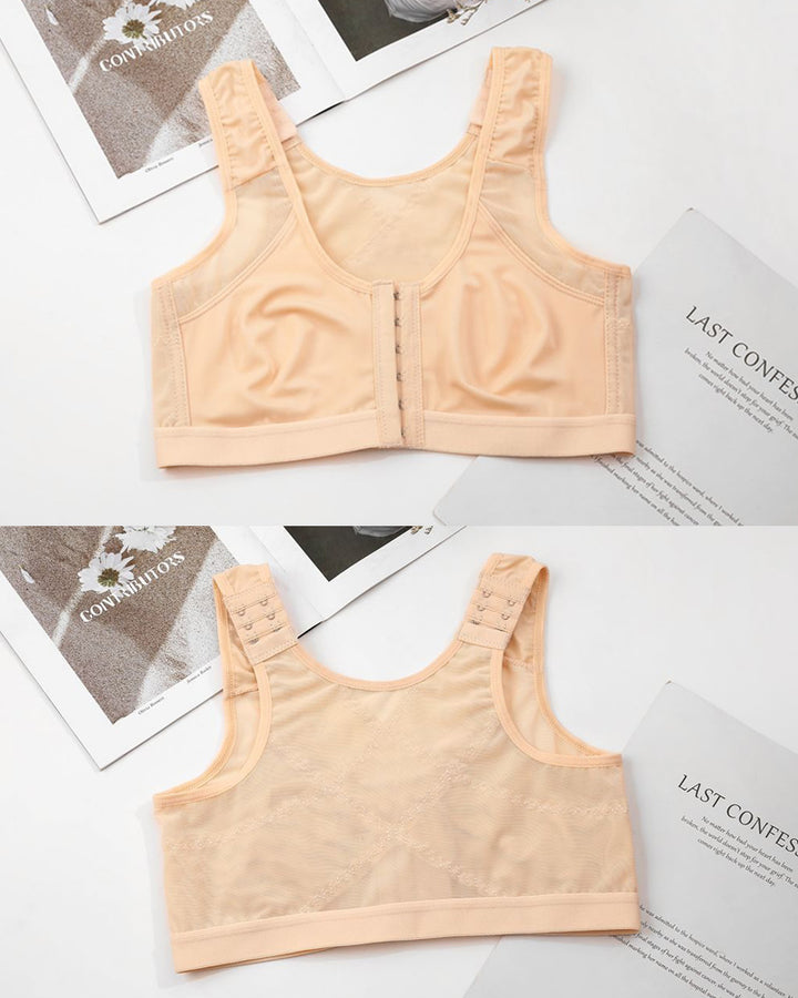 Damen BH mit Vorderverschluss und verstellbaren Schultergurten