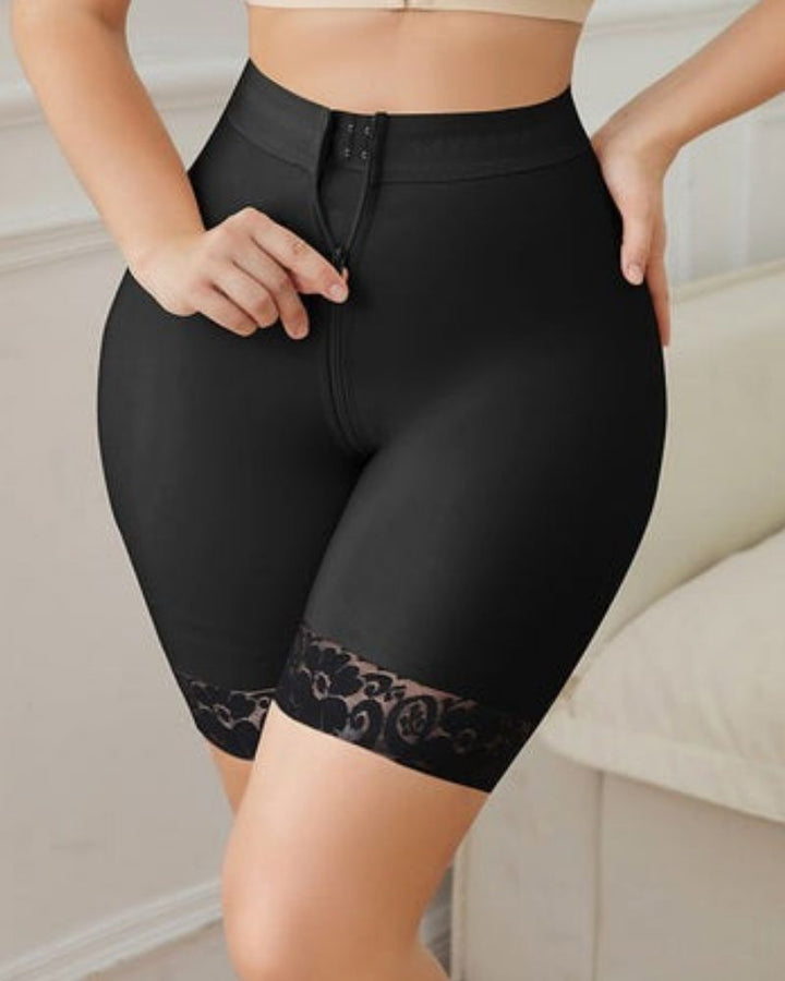 Shapshe® Damen-Höschen zur Bauchkontrolle Po-Lifter hohe Taille Oberschenkel schlanker schwarzes Höschen