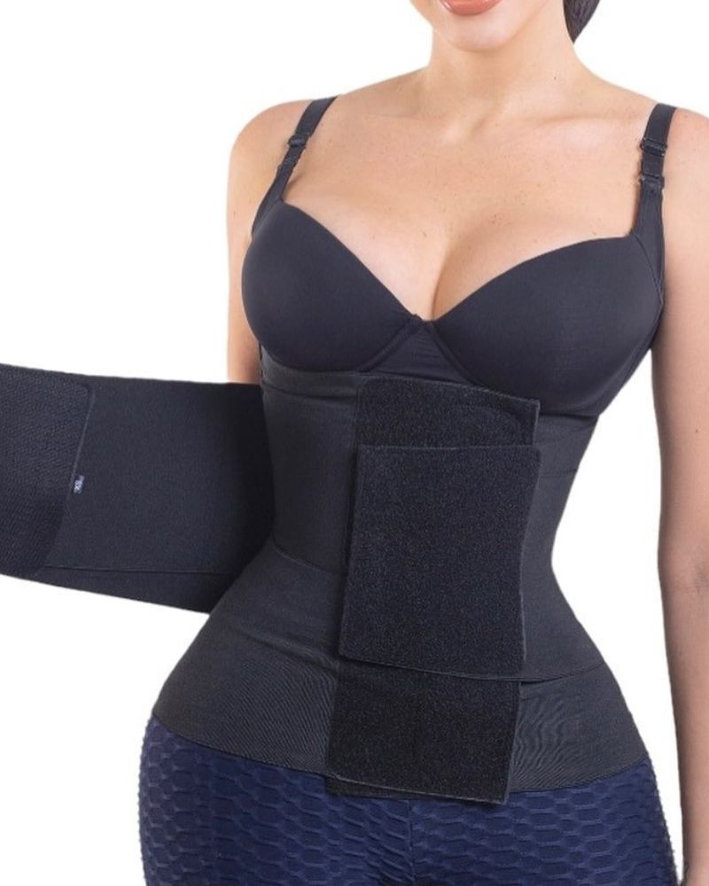 Doppelter Kompressions Taillentrainer Sportgürtel Shapewear Korsett
