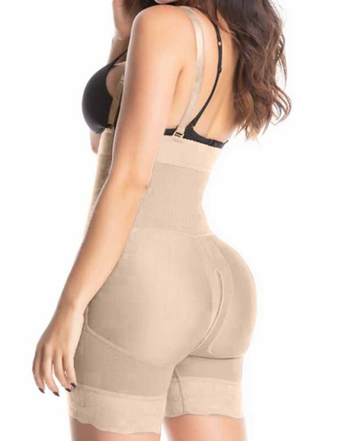 Shapshe® Kolumbianische Verstellbare Formwäsche mit Spitzenbesatz für Schlankmachende Fajas