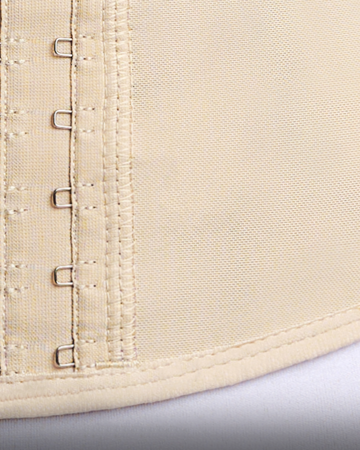 Shapshe® Damen Sanduhr Weste Bauchkontrolle Taillentrainer Korsett mit Haken und Öse