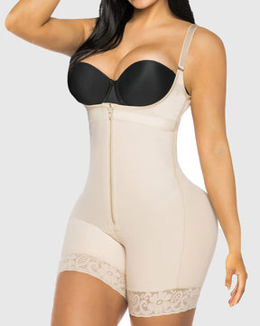 Schlanke Fajas mit Verstellbaren Trägern Bauchkontrolle Po-Lifter Shapewear